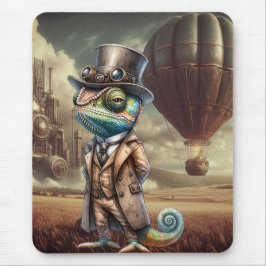 Mousepad Steampunk Chameleon