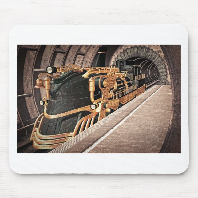 Mousepad Steampunk expresso (Frente)