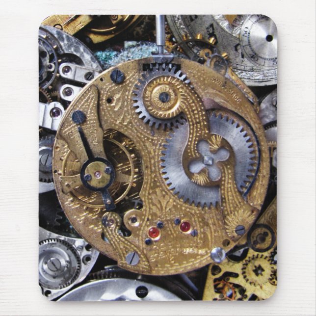 Mousepad Steampunk inspirou o tapete do rato! (Frente)