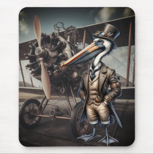 Mousepad Steampunk Pelican