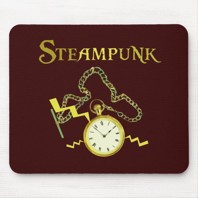Mousepad Steampunk Pocketwatch (Frente)