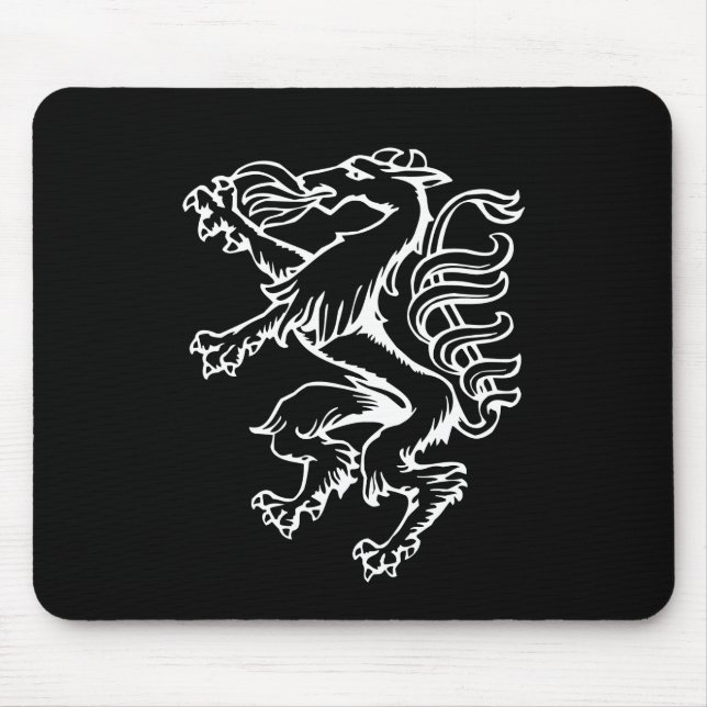 Mousepad Steiermark Wappen Panther Lineart Österreich (Frente)