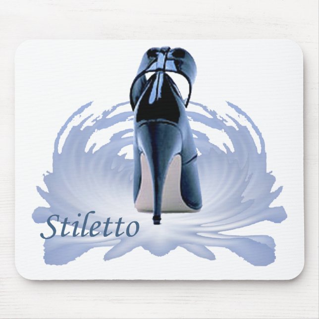 Mousepad Stiletto em um Pedestal (Frente)