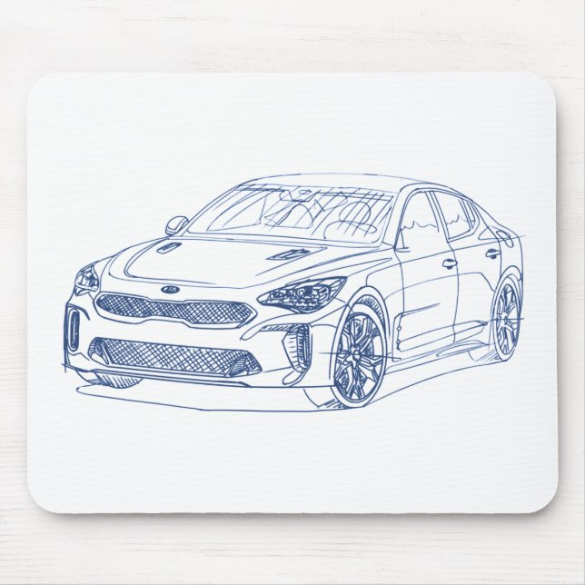 Mousepad Stinger 2018 de Kia (Frente)