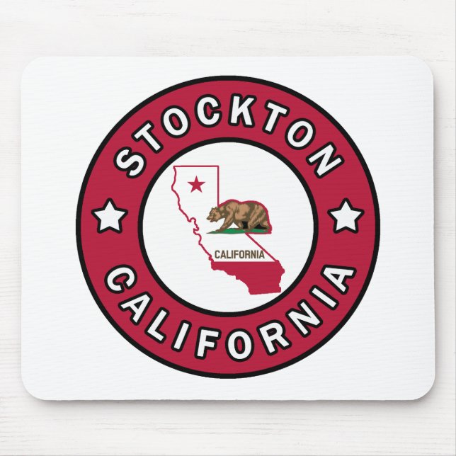 Mousepad Stockton California (Frente)