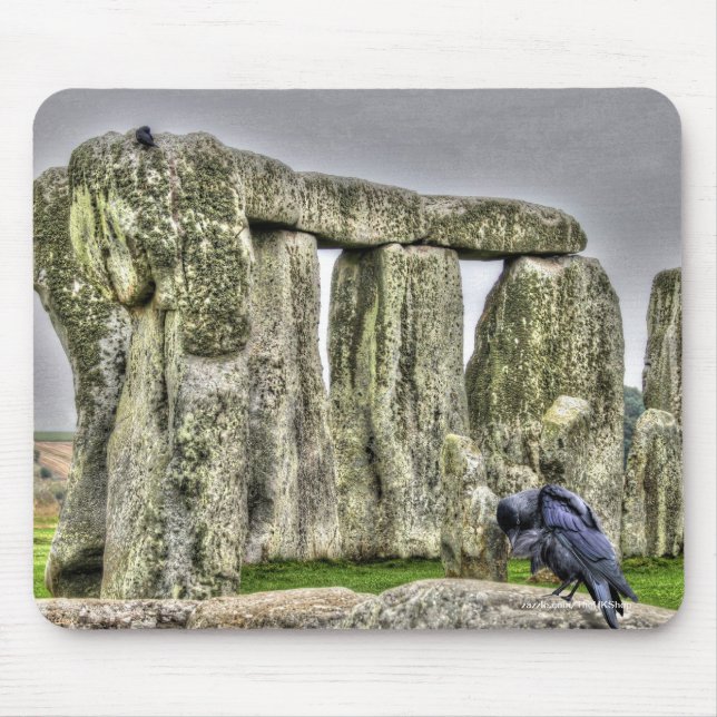 Mousepad Stonehenge Celtic Standstone Stones na Grã-Bretanh (Frente)