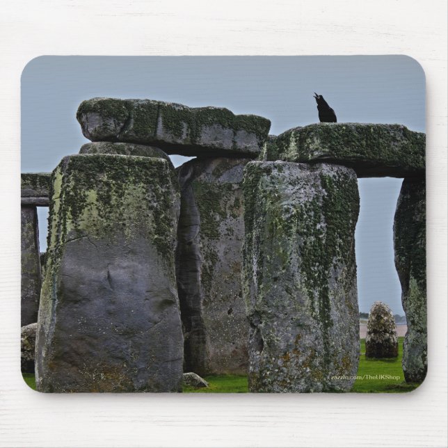 Mousepad Stonehenge Celtic Standstone Stones na Grã-Bretanh (Frente)