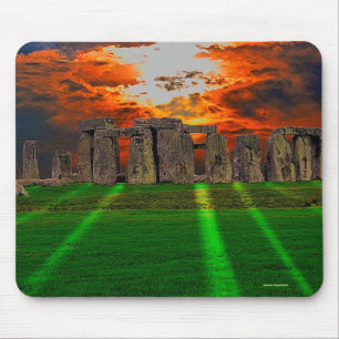 Mousepad Stonehenge Stones em Pé ao Sol