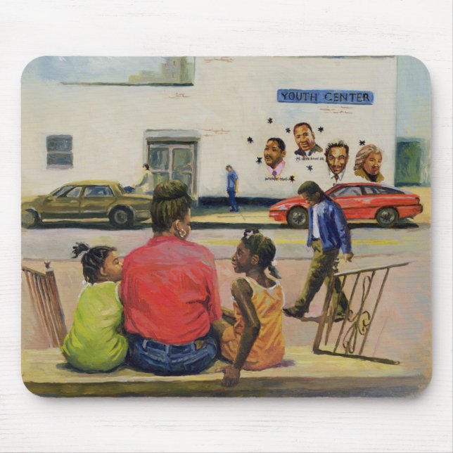 Mousepad Stoop 2000 da cidade do verão (Frente)