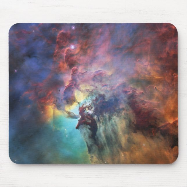 Mousepad Stormy Seas of Lagoon Nebula em Sagitário (Frente)
