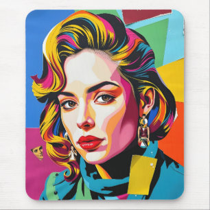 Mousepad “Strasha” - Colagem Pop Glamuroso Sonho