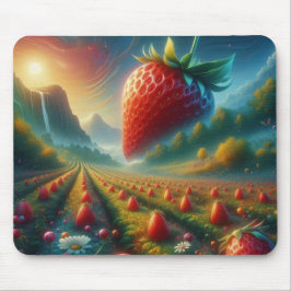 Mousepad Strawberry Field of Dreams