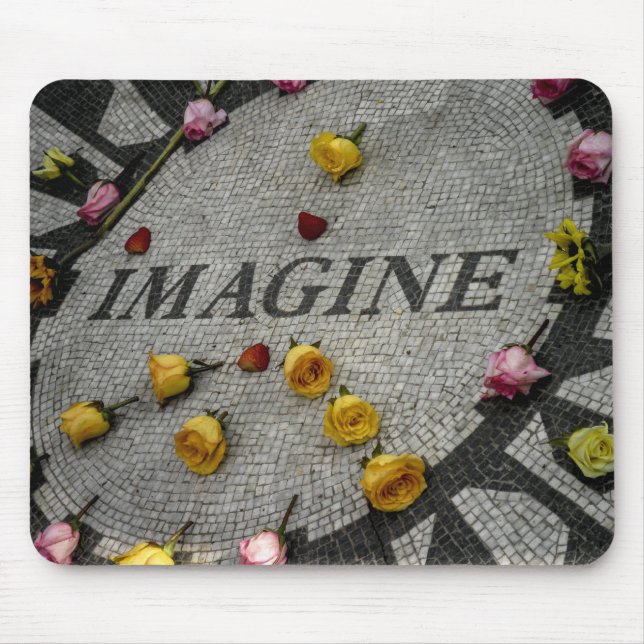 Mousepad Strawberry Fields no Central Park, NYC (Frente)