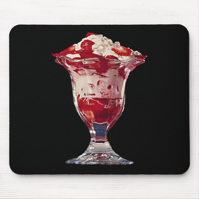 Mousepad Strawberry Sundae (Frente)