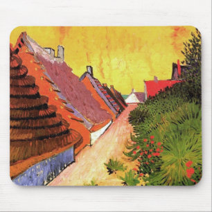 Mousepad Street in Saintes-Maries por Vincent van Gogh