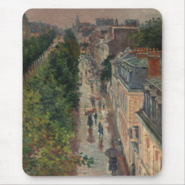 Mousepad Street Scene em Paris, França (por Maximilien Luce