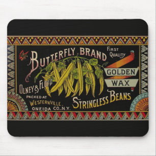 Mousepad String Bean Label Vegetal País