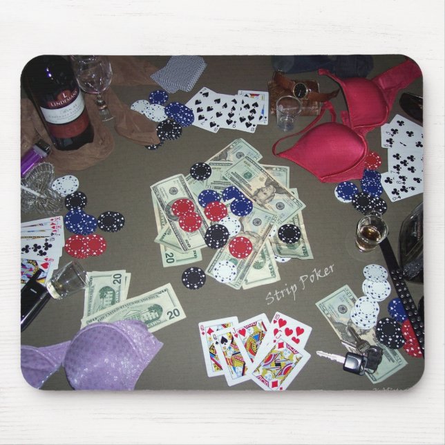 Mousepad Strip Poker (Frente)