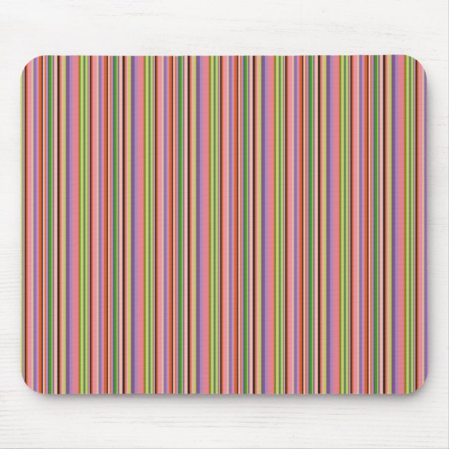 Mousepad Stripes Coloridas (Frente)
