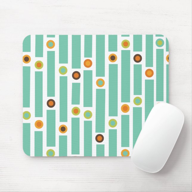 Mousepad Stripes e Círculos (Com mouse)