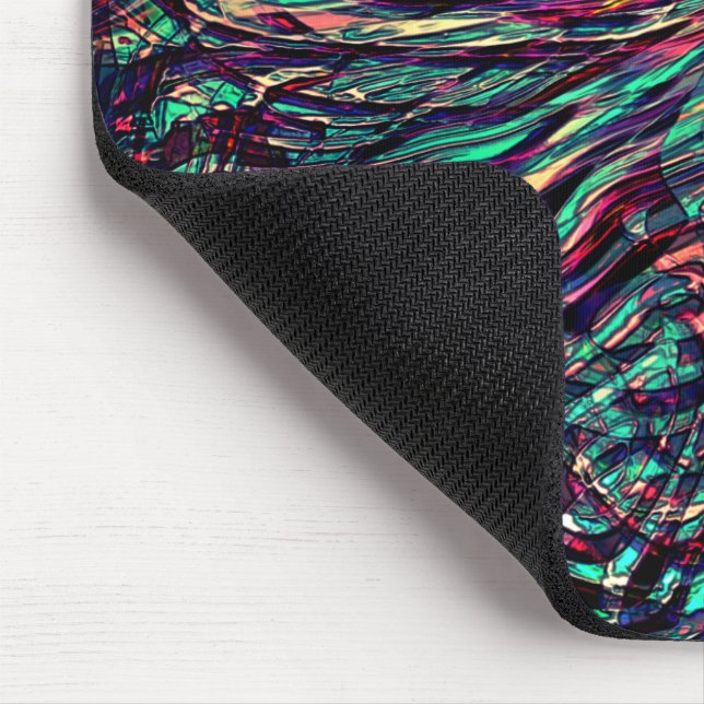 Mousepad Stripes ou loops retorcidos que falham ao passar (Canto)