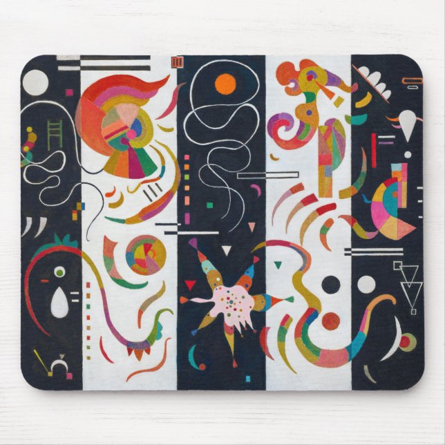 Mousepad Stripes, Wassily Kandinsky (Frente)