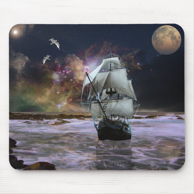 Mousepad Sua estrela de guiamento. (Frente)