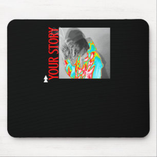 Mousepad Sua História É Consciência Psicodélica Da Saúde Me