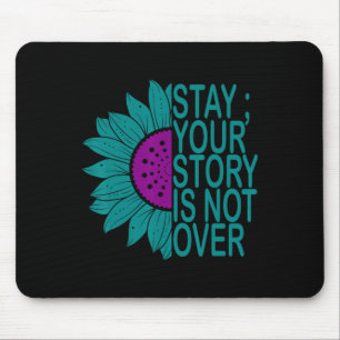 Mousepad Sua História Não Acabou De Ficar Prevenção Suicida
