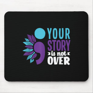 Mousepad Sua História Não É Sobre O Apoio À Prevenção Do Su