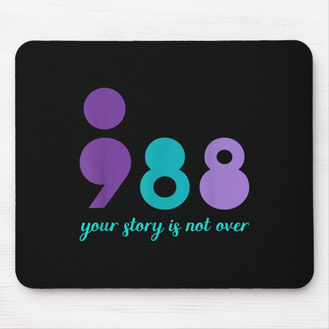Mousepad Sua História Não Terminou Fique Bem Saúde Mental S (Frente)