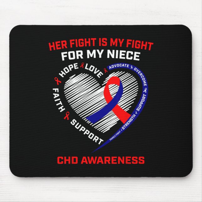 Mousepad Sua Luta Contra A Sensibilização Infantil (Frente)
