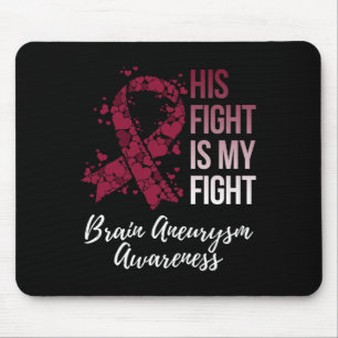Mousepad Sua Luta É A Minha Luta Contra O Aneurismo Cerebra