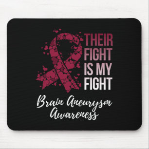 Mousepad Sua Luta É A Minha Luta Contra O Aneurismo Cerebra