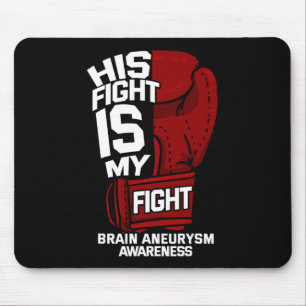 Mousepad Sua Luta É A Minha Luta Contra O Aneurismo Cérebro
