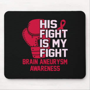 Mousepad Sua Luta É A Minha Luta Contra O Aneurismo Do Cére