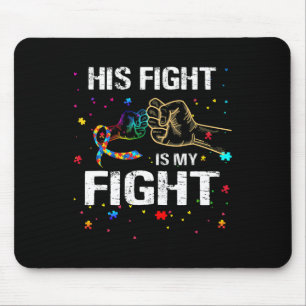 Mousepad Sua Luta É A Minha Luta Contra O Autismo Autismo A