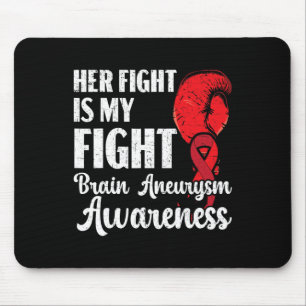 Mousepad Sua Luta É A Nossa Luta Contra O Aneurismo Cerebra