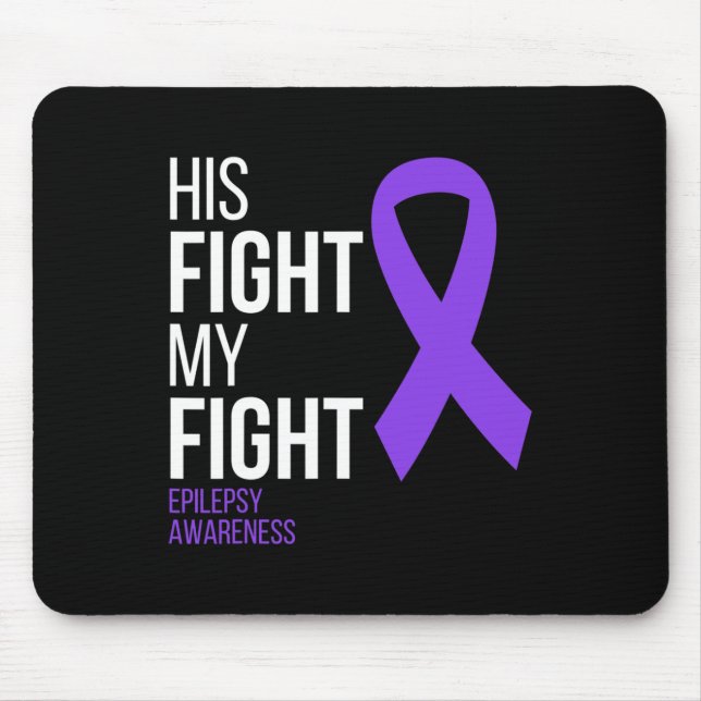 Mousepad Sua Luta É Minha Luta Contra A Consciência Epileps (Frente)