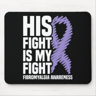 Mousepad Sua Luta É Minha Luta Contra A Fibromialgia Sensib