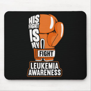 Mousepad Sua Luta É Minha Luta Contra A Leucemia Consciênci