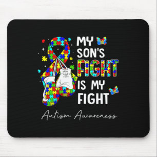 Mousepad Sua Luta É Minha Luta Contra Meu Filho Autismo Cúm