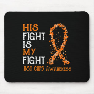 Mousepad Sua Luta É Minha Luta Contra O RSD Sensibilização