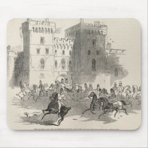 Mousepad Sua majestade e seus visitantes ilustres
