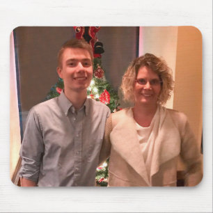 Mousepad Sua própria imagem da família da foto moderna