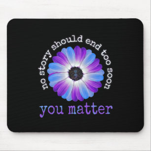 Mousepad Sua Vida Problema Prevenção Suicídio Da Consciênci