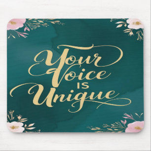 Mousepad Sua Voz É Única