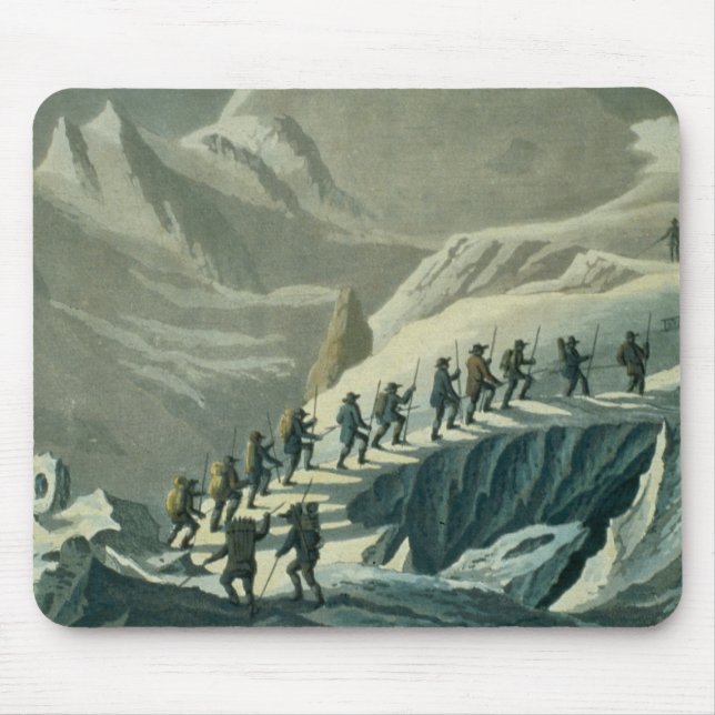 Mousepad Subida do Sr. De Saussure ao Summmit de Mont B (Frente)