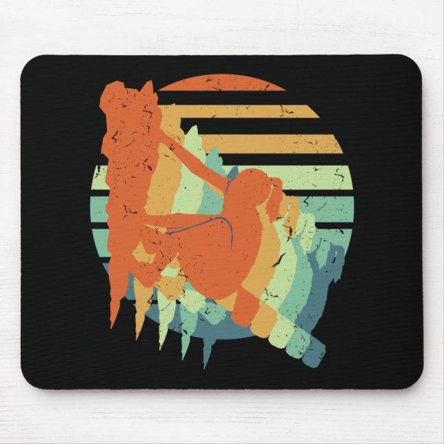 Mousepad Subida Retro Rock - Clima Montanhento (Frente)