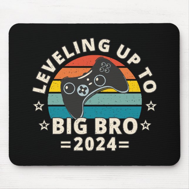 Mousepad Subindo de Nível Para Irmão Mais Velho 2024 (Frente)